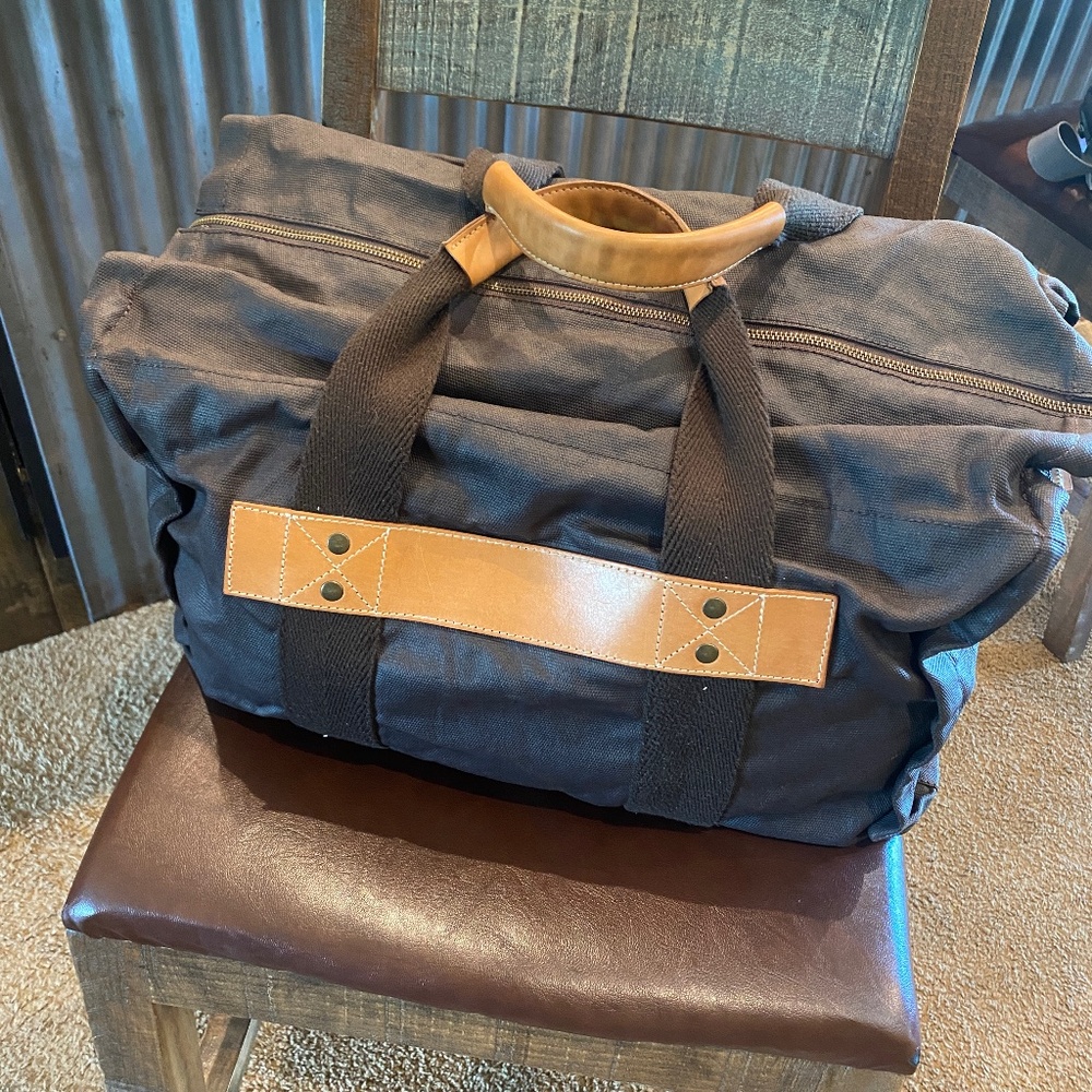 Will LeatherGoods Weekender Duffel/Waxed Canvas